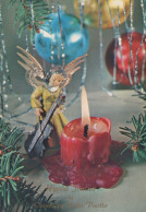 ANGEL CHRISTMAS Holidays Vintage Postcard CPSM #PAJ310.GB - Anges