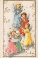 ANGEL CHRISTMAS Holidays Vintage Postcard CPSMPF #PAG857.GB - Anges