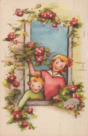 BAMBINO BAMBINO Scena S Paesaggios Vintage Cartolina CPSMPF #PKG768.IT - Szenen & Landschaften