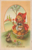 PASQUA BAMBINO UOVO Vintage Cartolina CPA #PKE348.IT - Pascua