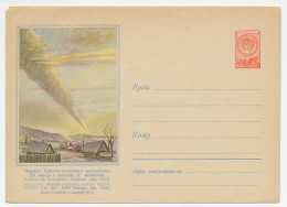 Postal Stationery Soviet Union 1957 Mountain - Volcano ? - Otros & Sin Clasificación