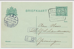 Treinblokstempel : Delfzijl - Zuidbroek II 1910 - Non Classés