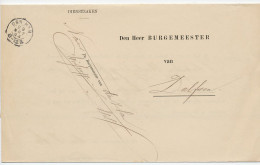 Dienst Drukwerk - Kleinrondstempel Den Ham 1894 - Unclassified