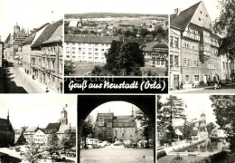 73100509 Neustadt Orla Rathaus Lutherhaus Markt Gamsenteich Neustadt Orla - Neustadt / Orla