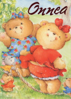 NASCERE Animale Vintage Cartolina CPSM #PBS141.IT - Bears