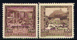 AUSTRIA, NO.'S B62-B63, MLH - Unused Stamps