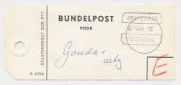 Treinblokstempel : Amsterdam - Roosendaal IX 1969 - Ohne Zuordnung