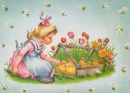 PASQUA BAMBINO Vintage Cartolina CPSM #PBO333.IT - Easter