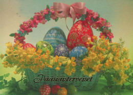 PASQUA UOVO Vintage Cartolina CPSM #PBO146.IT - Easter