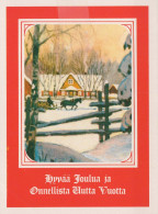 Buon Anno Natale Vintage Cartolina CPSM #PBN217.IT - Nieuwjaar