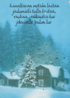 Buon Anno Natale Vintage Cartolina CPSM #PBM964.IT - Nouvel An