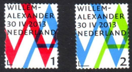 Nederland 2013 - NVPH 3057/3058 - Inhuldiging Koning Willem Alexander, Inauguration  - MNH Postfris - Neufs