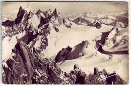 (74). Chamonix Et Le Mont Blanc. Aiguille Du Midi N° 2221 & 1410 & (4) & B & Lac Blanc (2) - Chamonix-Mont-Blanc