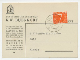 Firma Briefkaart IJmuiden 1955 - Bijenkorf / Levensmiddelen - Unclassified