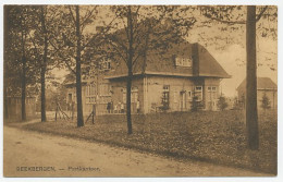 Prentbriefkaart Postkantoor Beekbergen 1924 - Autres & Non Classés