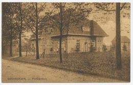 Prentbriefkaart Postkantoor Beekbergen 1924 - Other & Unclassified