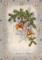 Buon Anno Natale BELL Vintage Cartolina CPSM #PAT556.IT - Nieuwjaar