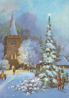 Buon Anno Natale Vintage Cartolina CPSM #PAT243.IT - Neujahr