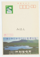 Specimen - Postal Stationery Japan 1988 Lake - Non Classés