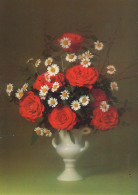 FIORI Vintage Cartolina CPSM #PAR776.IT - Flowers