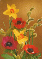 FIORI Vintage Cartolina CPSM #PAR054.IT - Flowers
