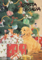 CANE Animale Vintage Cartolina CPSM #PAN597.IT - Cani