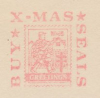 Meter Cut USA 1946 Christmas Seals  - Christmas