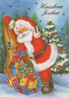 BABBO NATALE Natale Vintage Cartolina CPSM #PAK820.IT - Kerstman