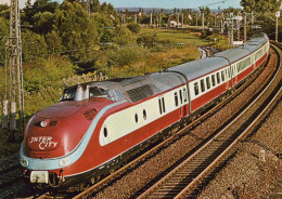 TRENO TRASPORTO FERROVIARIO Vintage Cartolina CPSM #PAA861.IT - Trains