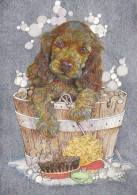 DOG Animals LENTICULAR 3D Vintage Postcard CPSM #PAZ141.GB - Cani