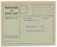 Machinestempel Postgiro Kantoor Den Haag 1931 ( Front ) - Ohne Zuordnung