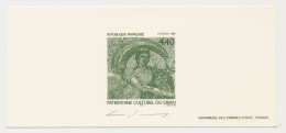 France 1999 - Epreuve / Proof Signed By Engraver The Abduction Of Europe - Roman Mosaic - Archeologia