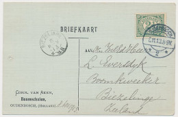 Firma Briefkaart Oudenbosch 1913 - Boomkweker - Zonder Classificatie