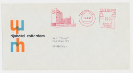 Meter Cover Netherlands 1967 Hotel - Rijnhotel - Rotterdam - Other & Unclassified