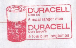 Meter Cover Belgium 1987 Battery - Duracell - Sonstige & Ohne Zuordnung