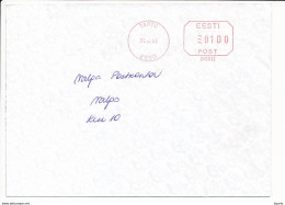 Meter Cover / Pitney Bowes #240032 - 31 August 1994 Tartu - Estonie