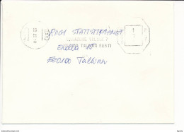 Meter Cover / Soviet Style - 1 July 1995 Tallinn - Estonia