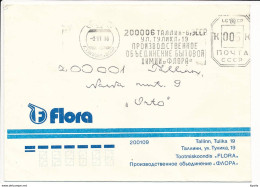 Meter Cover / Soviet Style - 2 November 1990 Tallinn - Estonie