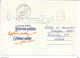 Meter Cover / Soviet Style - 17 March 1994 Vilnius - Lithuania