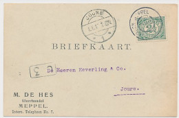 Firma Briefkaart Meppel 1911 - IJzerhandel - Zonder Classificatie