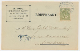 Firma Briefkaart Amersfoort 1916 - Koloniale Waren - Unclassified