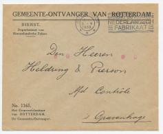 Transorma Rotterdam - Letters B D ( Herhaald ) 1933 - Zonder Classificatie