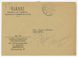 Wageningen - Den Haag 1947 - Onvolledig Adres - Unclassified