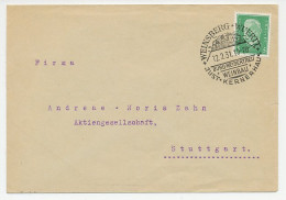 Cover / Postmark Germany 1931 Viniculture - Wine - Weinberg - Castle - Wijn & Sterke Drank