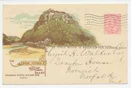 Postal Stationery Canada 1913 Mount Stephen - Pacific Railway Company - Statement Of Earnings  - Other & Unclassified