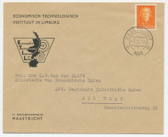 Envelop Maastricht 1953 - Economisch Technologisch Instituut - Zonder Classificatie