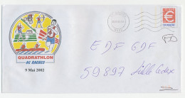 Postal Stationery / PAP France 2002 Quadrathlon - Cycling - Running - Football - Archery - Kayaking - Other & Unclassified