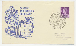 Cover / Postmark GB / UK 1966 Scottish International Scout Camp - Autres & Non Classés