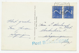 Den Burg Texel - Wageningen 1957 - Post Bennekom - Unclassified