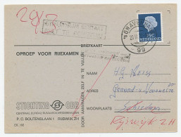 Den Haag - Schiedam 1972 - Straatnaam Bestaat Niet - Retour - Unclassified